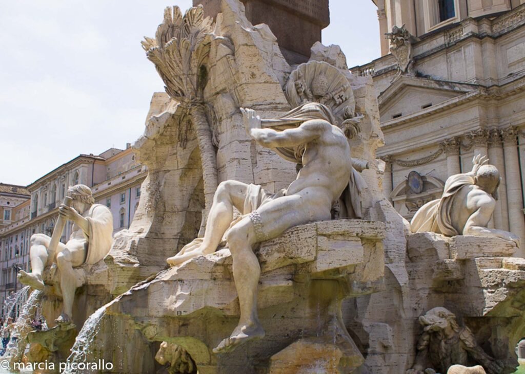 esculturas em Roma