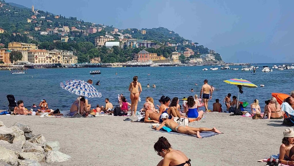 Rapallo praia
