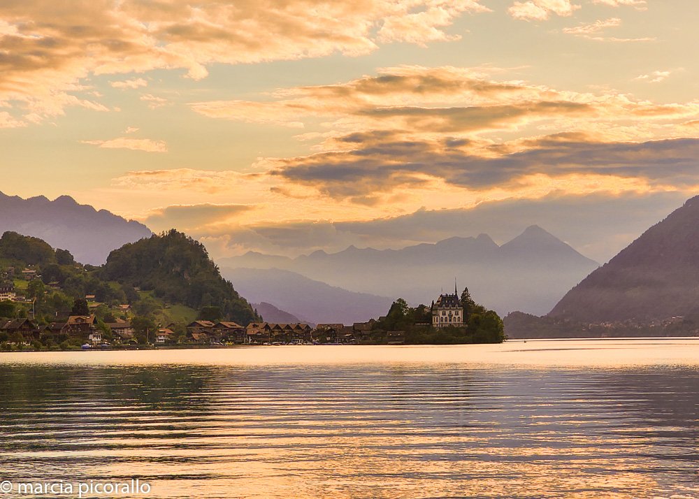  passeio de barco no lago Brienz
