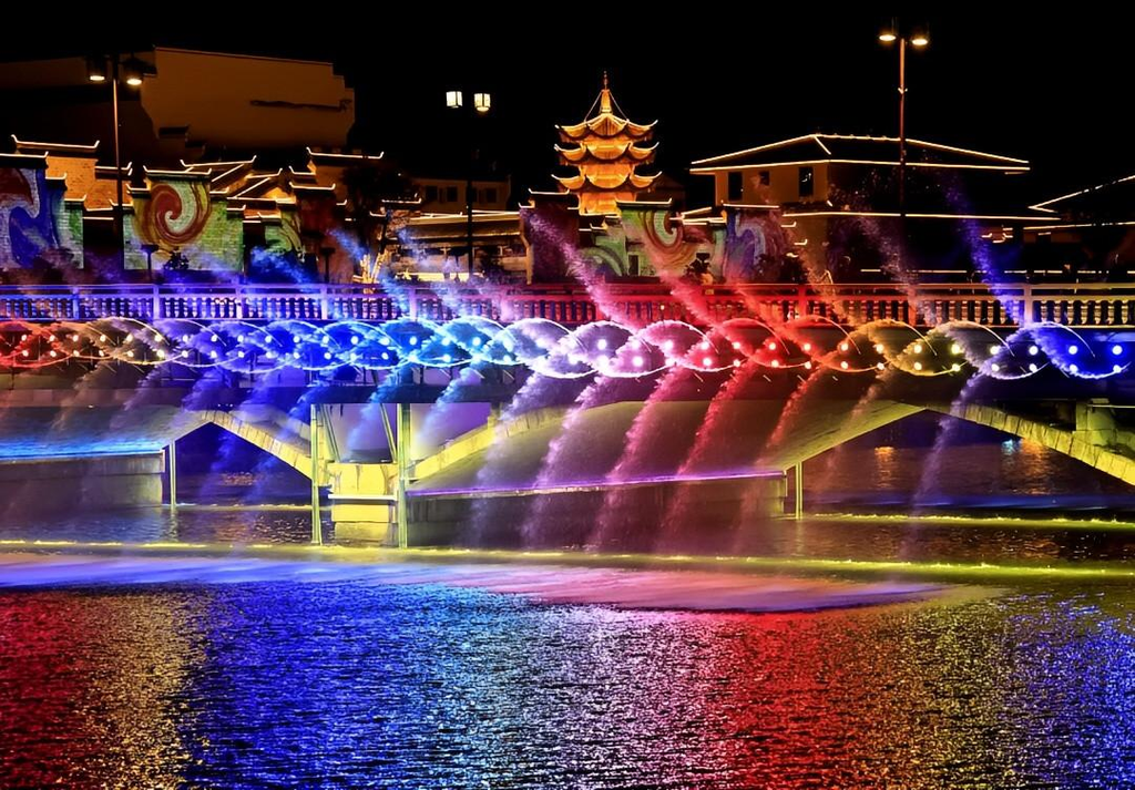 Noite Zhangjiajie